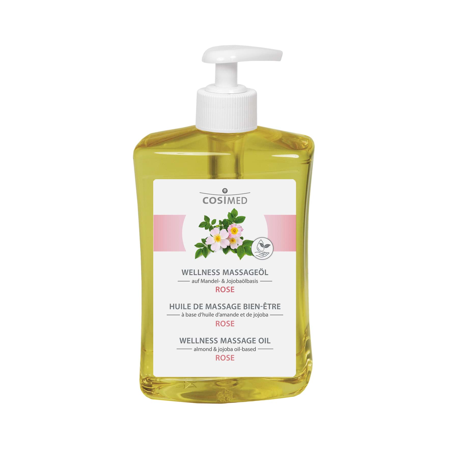 Wellness-Massageöl Rose, Bild 2